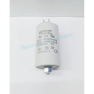 18UF 450V CAPACITOR MOTOR แบบน็อต 18uf450v ของแท้เกรดดี100% Made in Romania คาปาซิเตอร์ คอนเดนเซอร์ แคปรัน