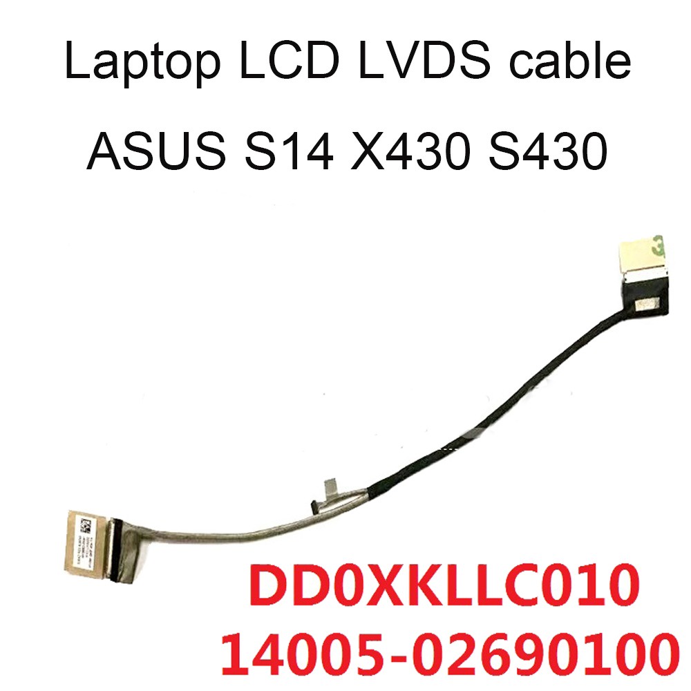 สายเคเบิลแบบยืดหยุ่น LVDS ASUS VIVOBOOK S14 X430 X430U X430UA S430 S430U S430FA A430 DD0XKLLC010 140
