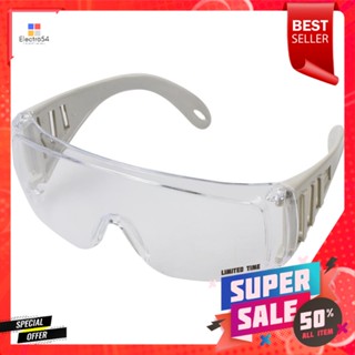 แว่นตากันสะเก็ดขาใหญ่ JSS 287 สีขาวSAFETY GLASSES WITH WIDE TEMPLES JSS 287 WHITE