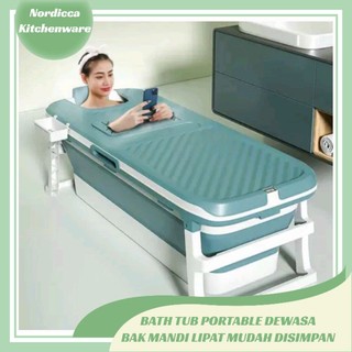 Bak Mandi Lipat Dewasa Portable Bath tub SPA Sauna Bath up for Adult Bathub Modern Bisa Untuk Berendam dengan Main HP atau Laptop Ada Lubang Tangan  Ada 2 Warna Pink dan Biru Material PP TPE Aman Tidak Makan Tempat Mudah di simpan