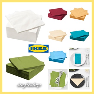 IKEA FANTASTISK ฟันทัสติสค์กระดาษเช็ดปาก ขนาด 40x40 ซม.