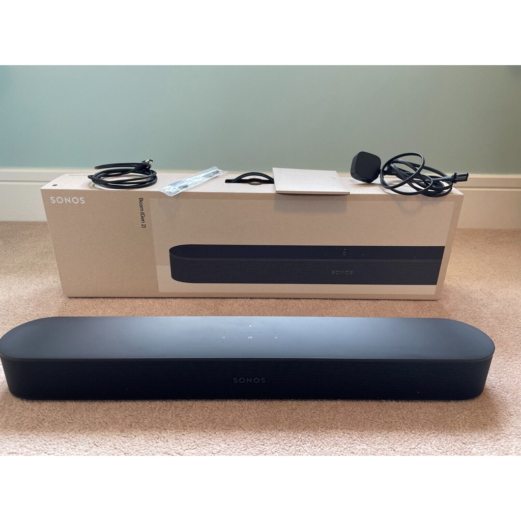 Sonos Beam (Gen 2) Smart Soundbar - Black perfect condition