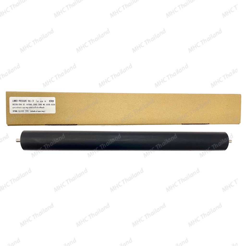 ลูกความร้อนล่าง ลูกยางความร้อนล่าง Lower Pressure Roller for Xerox สำหรับรุ่น 236/286 2060/3060/3065/5222/5225/5230/5325