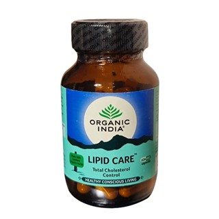 Natural Efe | Organic India Lipid Care - Total Cholesterol Control | 60 Capsules