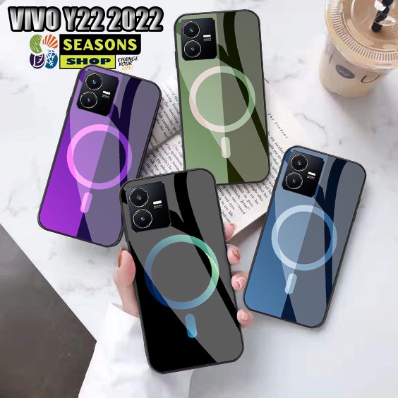 [Vivo Y22 2022] เคส Vivo Y22 ใหม่ล่าสุด - Vivo Y22 2022 Softcase - เคส Vivo Y22 Glass Softcase - เคส
