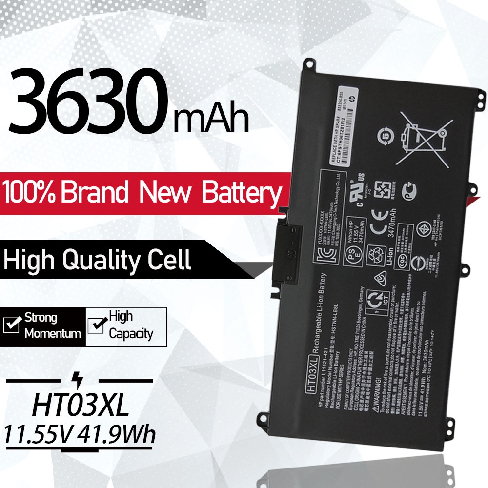 HT03XL Laptop Battery HP Pavilion 14-CE0001LA 14-CE0010CA 14-CE0014TU 14-CE0025TU 14-CE0034TX 15-CS0