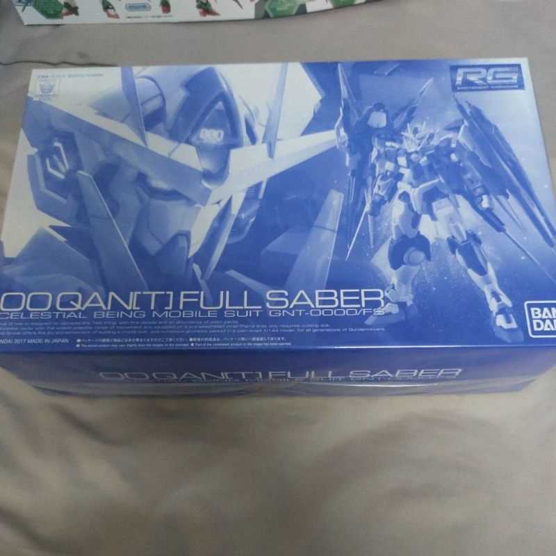 Bandai RG 1/144 OO QAN T Full Saber - กันดั้ม กันพลา Gundam​ Gunpla