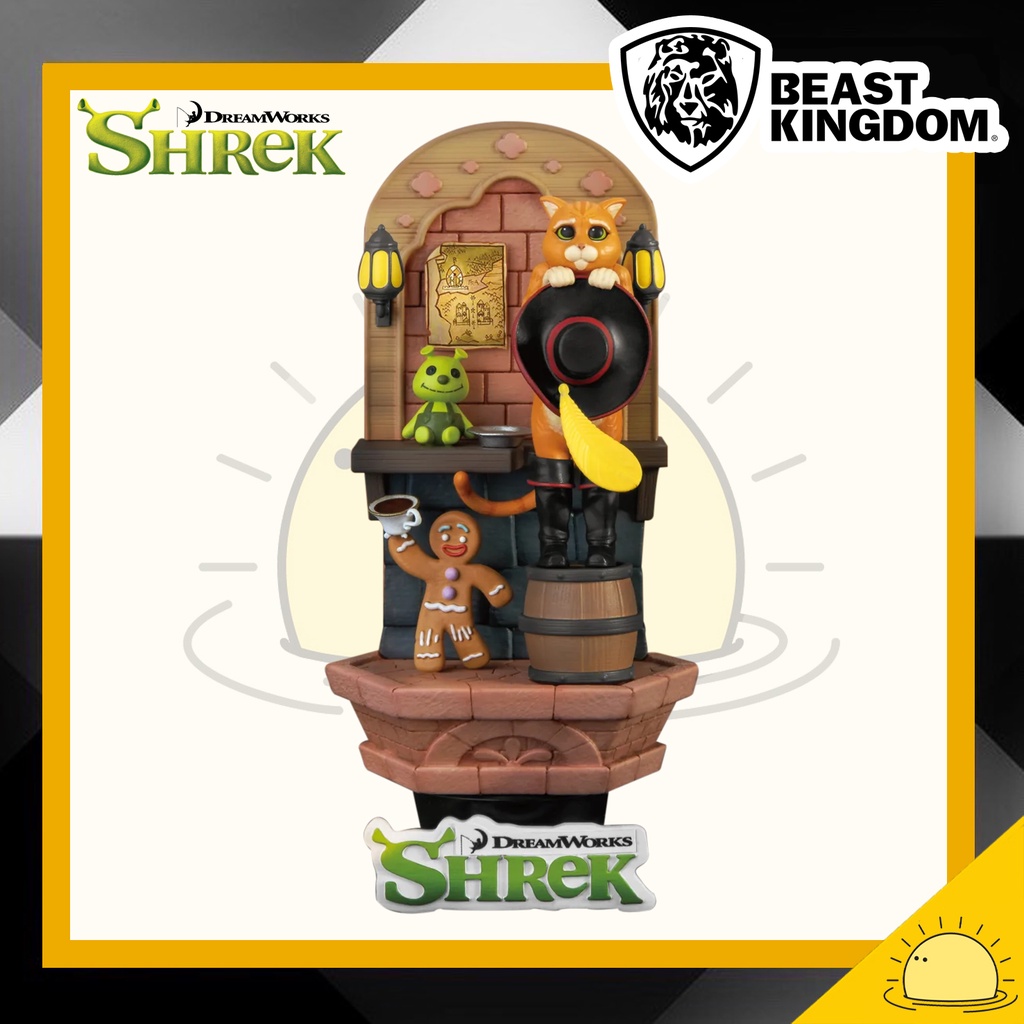 Beast Kingdom DS-096 Shrek: Puss In Boots Diorama Stage D-Stage Figure Statue