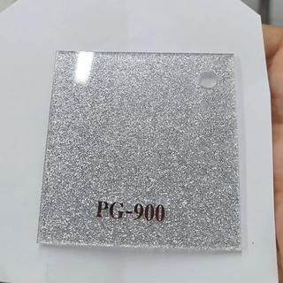 แผ่นอะคริลิคสีประกาย หนา 2 mm ( ขนาด 1 x 1 ฟุต)