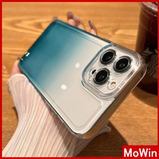 Mowin - เข้ากันได้สำหรับ เคสไอโฟน เคสไอโฟน11 เคสโทรศัพท์ iphone 14 pro max 14 Plus เคส iPhone ไล่โทนสี สีม่วงซิลิโคนนุ่มเคส TPU เคสใสปุ่มชุบด้วยไฟฟ้ากันกระแทกกล้องป้องกันสำหรับ iPhone 14 Pro Max 13 Pro Max 12 Pro Max 11 XR