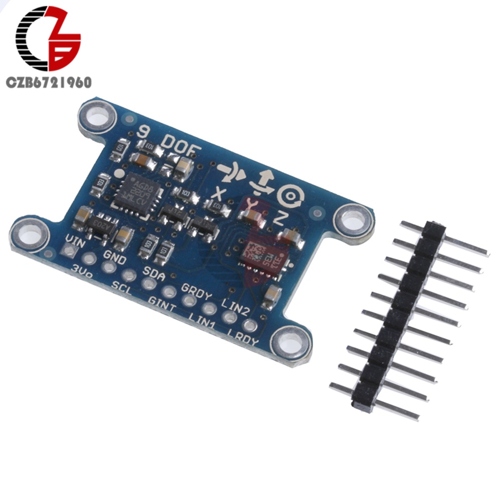 9 แกน IMU L3GD20 LSM303D โมดูล 9DOF เข็มทิศ Acceleration Gyroscope เซนเซอร์โมดูล