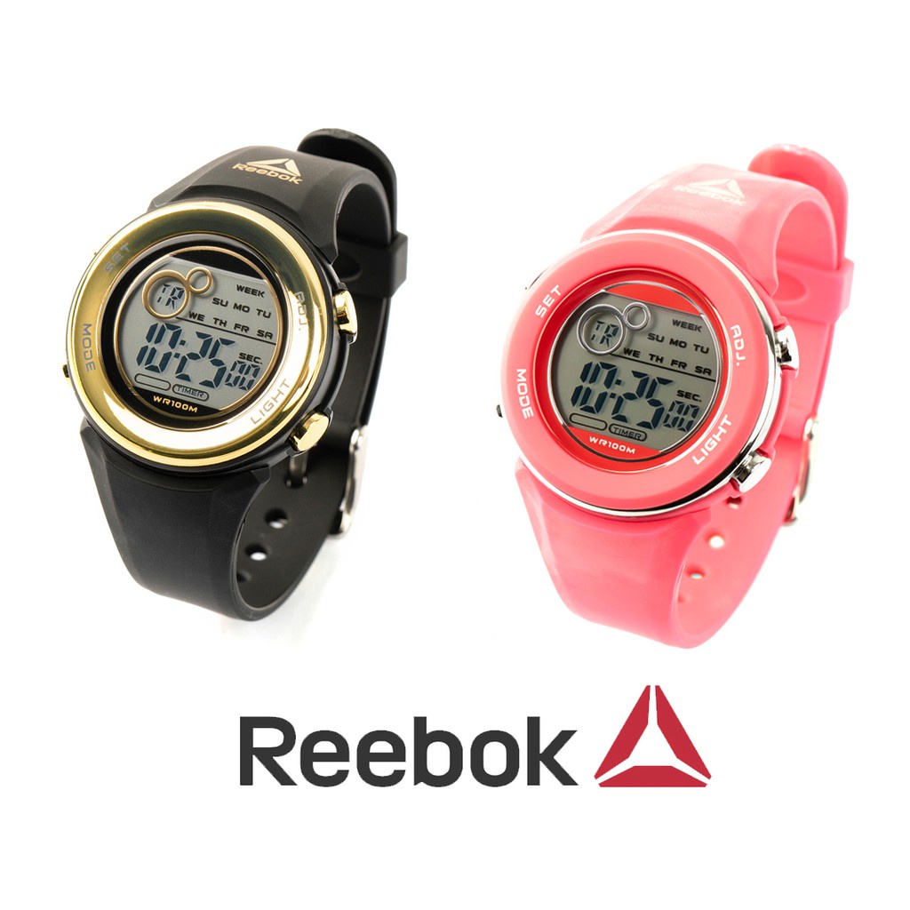 Reebok RD-COR-L9 นาฬิกา Reebok ของแท้ สายยาง รับประกันศูนย์ไทย 1 ปี 12/24HR