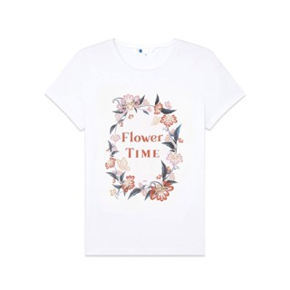 Tee Liverpooll AIIZ (เอ ทู แซด) - เสื้อยืดผู้หญิงลายกราฟฟิก  Flower In The Garden Graphic T-Shirts