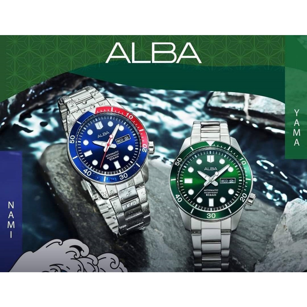 New ALBA Active รุ่น AL4337X และ AL4335X นาฬิกาข้อมือผู้ชาย Thailand creation -ของแท้ 100% ประกันศูนย์ Alba Thailand 1ปี