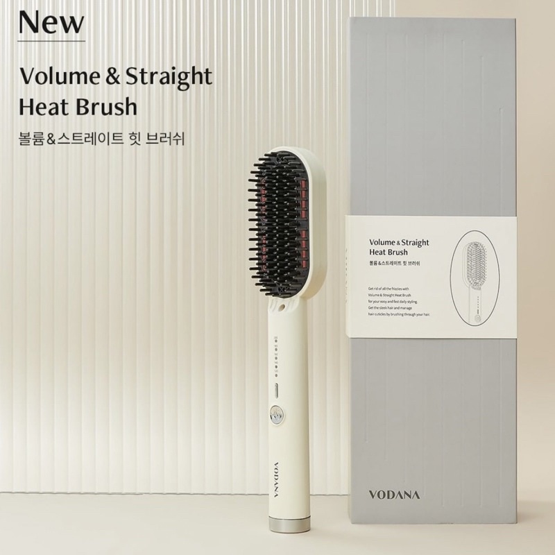 [Vodana] Volume & Straight Heat Brush /  แปรงความร้อน จากเกาหลี 🇰🇷