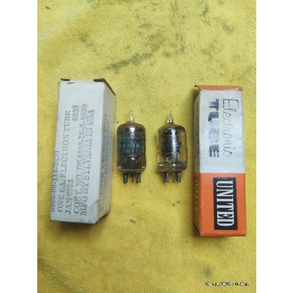 Sylvania JAN9003 Pentode ใหม่ อเมริกา NOS/NIB ของใหม่เก่าเก็บ ใช้ในปรีกลุ่ม FX audio