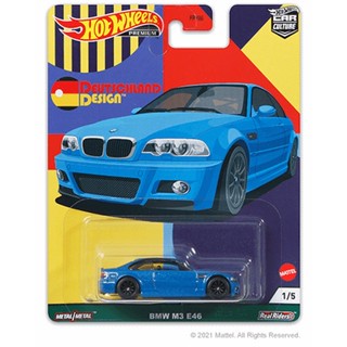 ❁✘►Hot WHEELS PREMIUM GERMANY DESIGN BMW M3 E46 Blue