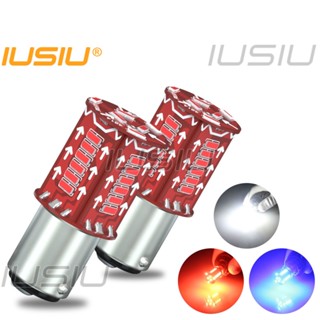 Iusiu พร้อมส่ง ไฟเลี้ยว ไฟเบรก Led 1157 BAY15D P21 5w 4014 30smd 12v สําหรับรถจักรยานยนต์