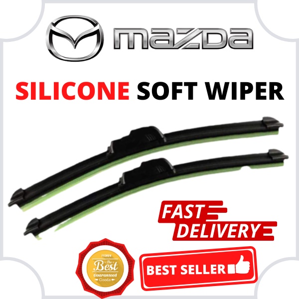 SILICONE SOFT WIPER สําหรับ MAZDA 2/3/5/6/RX8 MX5 CX9 CX8 CX5 BT50