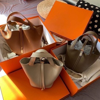 HERMES picotin 18 ~ งานหนังสวยมากกก แบบหนานะคะ