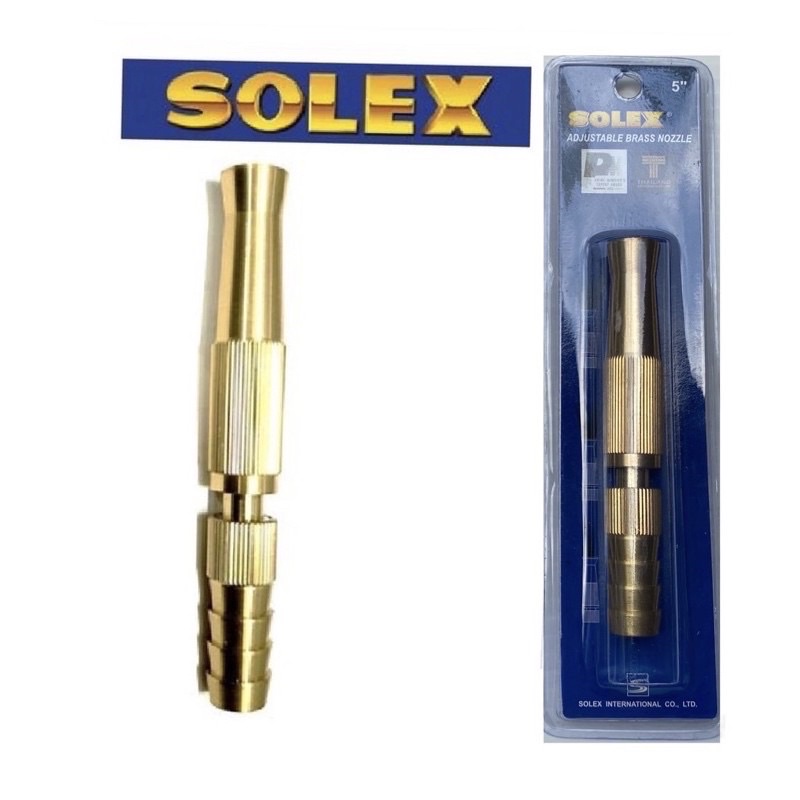 ฉีดน้ำ หัวฉีดน้ำ ทองเหลือง SOLEX 5