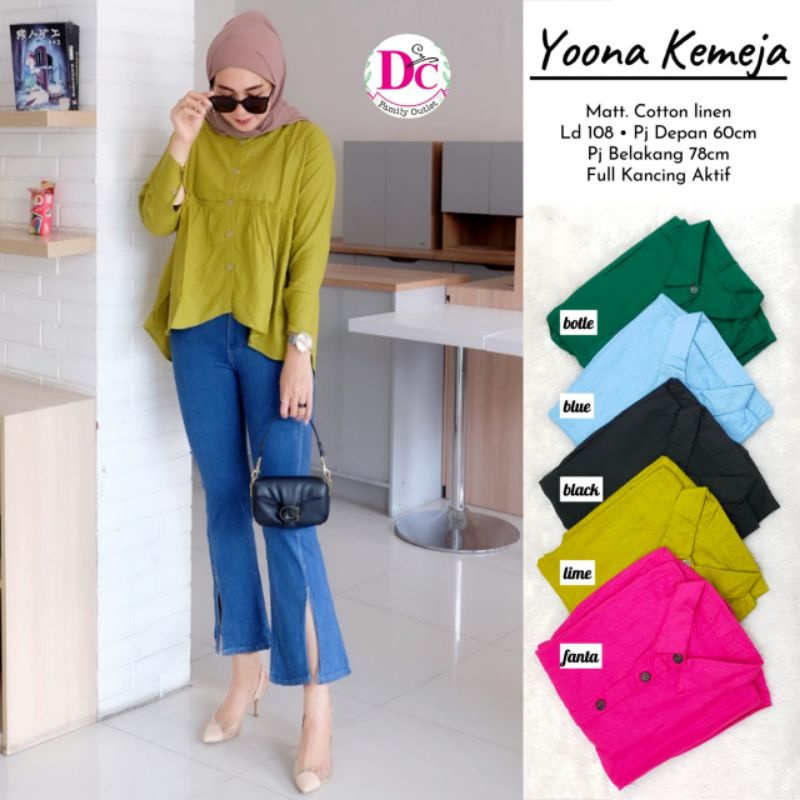 เสื้อ KEMEJA Yoona**