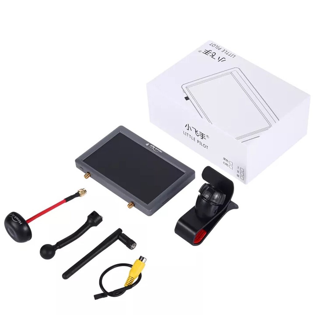 New Hawkeye Little Pilot 4 IV V.2 2022 จอ fpv 5นิ้ว 5.8G บันทึกได้ monitor 40CH Racing Drone โดรนเกษตร DVR 800*480 VRX