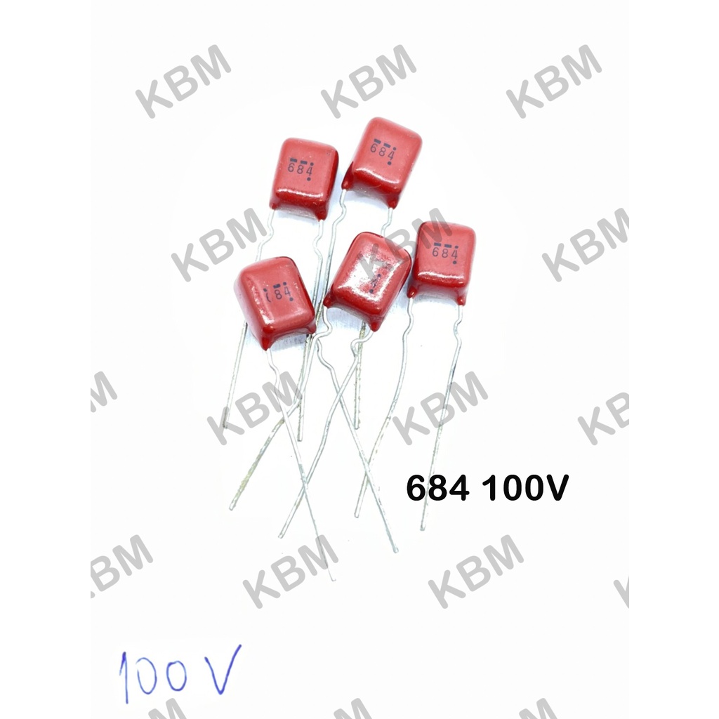 Capacitor (คาปาซิเตอร์) C684(0.68)50V 100V 200V 630V