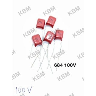 Capacitor (คาปาซิเตอร์) C684(0.68)50V 100V 200V 630V