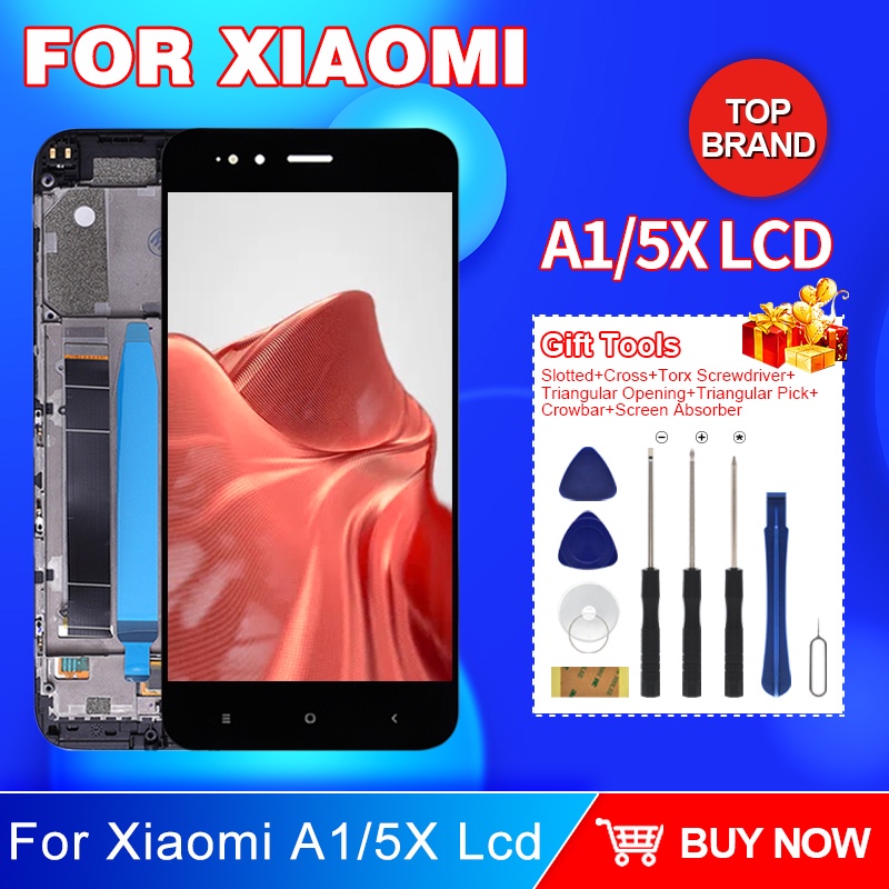 Hot Sale 5.5 Inch For Xiaomi 5X Lcd With Touch Panel Screen Digitizer Assembly For Xiaomi Mi A1 Disp