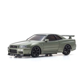 KYOSHO โมเดล ASC MA020S NISSAN SKYLINE GT-R R34 V.specⅡNur Millennium Jade MZP454MJ