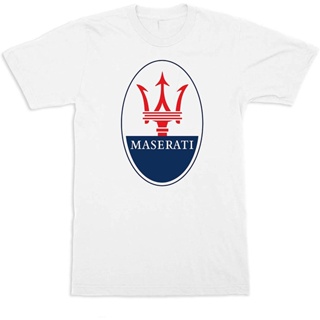 เสื้อคู่ เสื้อผู้ชายเท่ New LimsayK Maserati 99 Shirt Gift For Men Women discount เสื้อขาว Tee