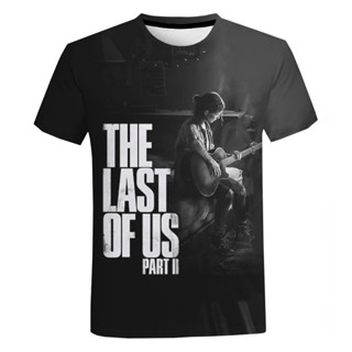 ใหม่ เสื้อยืดลําลอง แขนสั้น พิมพ์ลาย The Last of Us Part 2 3D โอเวอร์ไซซ์ แฟชั่นฤดูร้อน สําหรับผู้ชาย ผู้หญิง