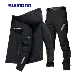 Shimano เสื้อแจ็กเก็ต มีฮู้ด ระบายอากาศ กันลม สไตล์เกาหลี เหมาะกับฤดูใบไม้ร่วง สําหรับผู้ชาย ใส่ตกปลากลางแจ้ง