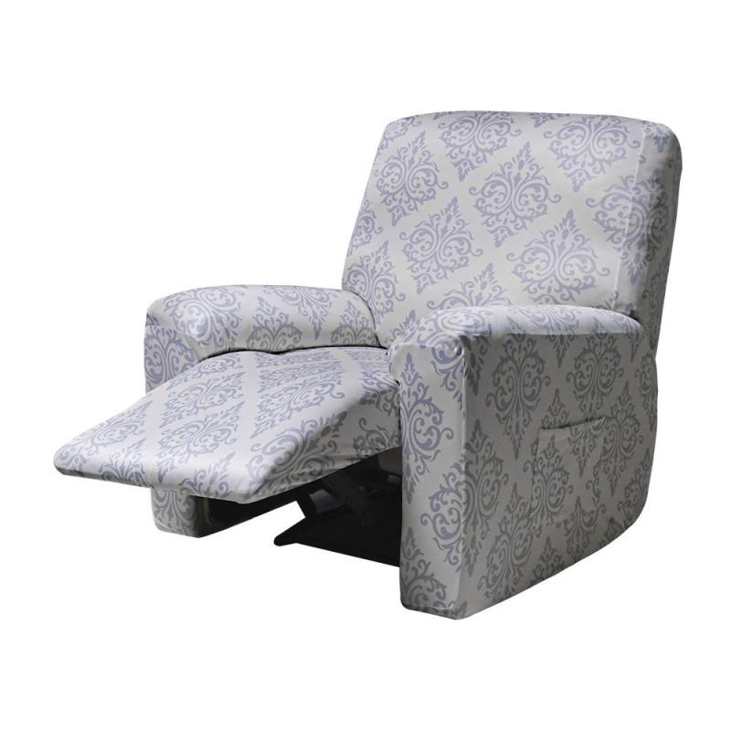 【4 ชิ้น/เซต】ผ้าคลุมโซฟา พิมพ์ลาย ยืดหยุ่น กันลื่น สําหรับตกแต่งบ้าน ผ้าคลุมเก้าอี้โซฟา - รูปที่ 3