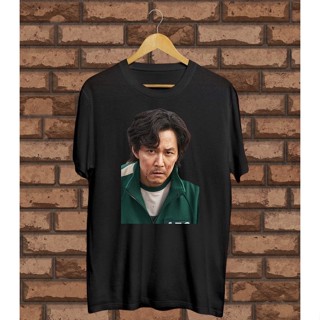 เสื้อทหาร เสื้อคนอ้วนผญ เสื้อเด็กหญิง - นักแสดงเกมปลาหมึกเสื้อยืดคุณภาพ COD เสื้อยืดผู้หญิง เสื้อคู่