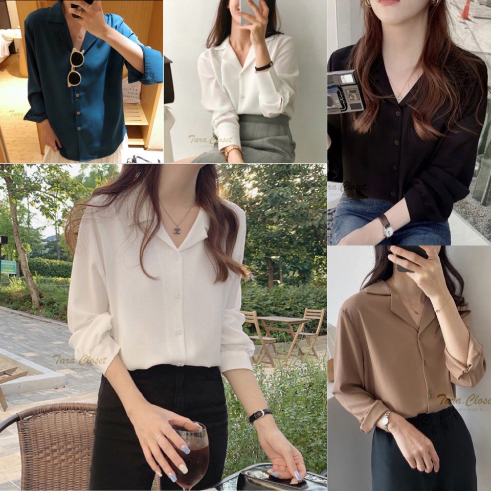 IT028 TARA Shirt Hawaii เสื้อเชิ้ตปกฮาวาย รุ่นยอดฮิต แขนยาว มีกระดุมด้านหน้า เนื้อผ้าไหมอิตาลีอย่างดี ผ้าไม่หนามาก