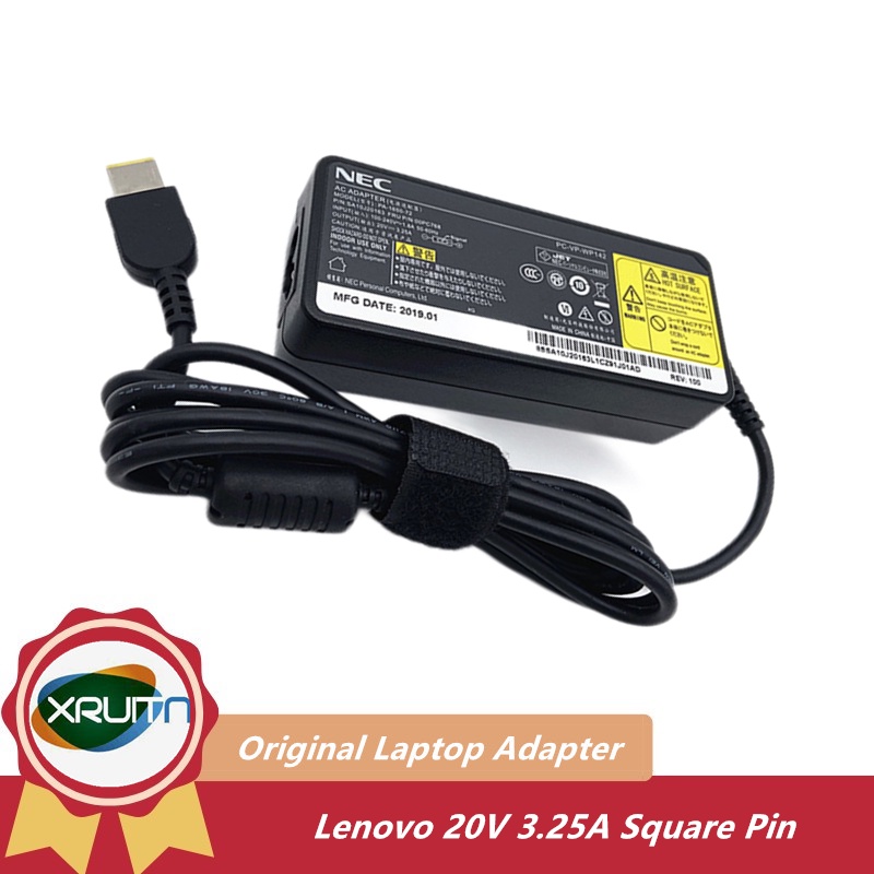 NEC / Lenovo HZ550 HZ650 HZ750 Notebook Power Charger Adapter Original 20V 3.25A 65W 90W PA-1650-72