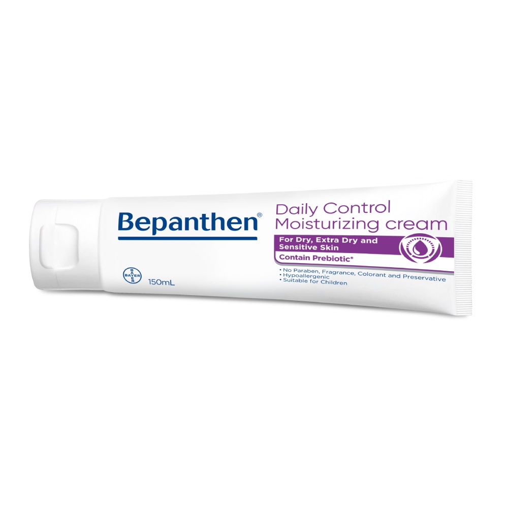 Bepanthen Daily Control Moisturizing Cream บีเพนเธน มอยส์เจอไรเซอร์ สำหรับผิวแห้ง ผิวบอบบาง ขนาด 200 ml 20416