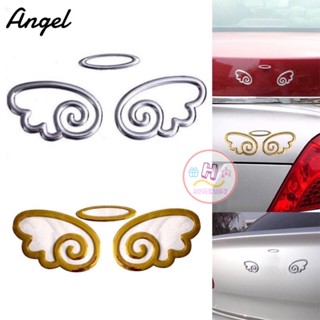 Sticker สติ๊กเกอร์ 3D ปีกนางฟ้า Angel นางฟ้า แต่งรถยนต์ สติ๊กเกอร์แต่งรถ สติ้กเกอร์นางฟ้า ติดรถ ติด แต่ง รถ รถยนต์ ปีก