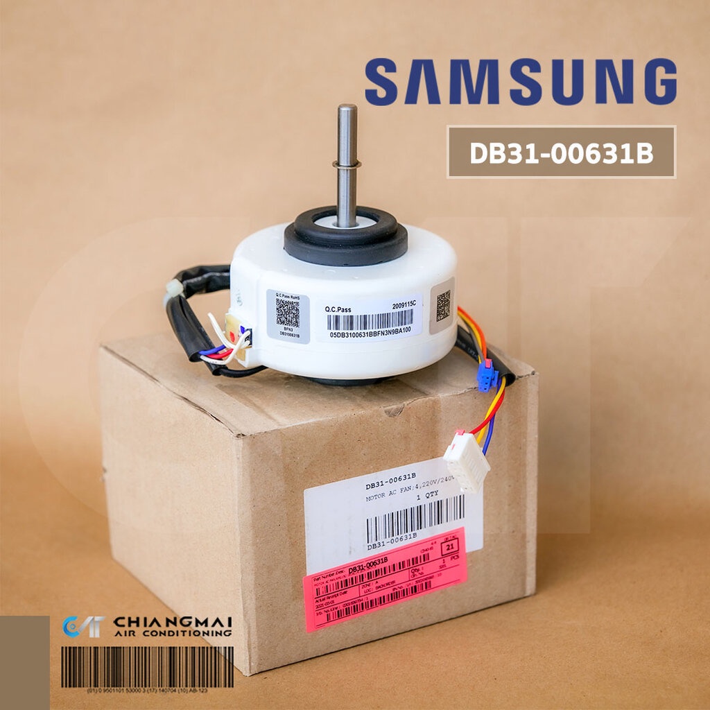 DB31-00631B มอเตอร์แอร์ Samsung มอเตอร์แอร์ซัมซุง มอเตอร์คอยล์เย็น (RPG15C-18(AL) 20W.) อะไหล่แอร์ ข