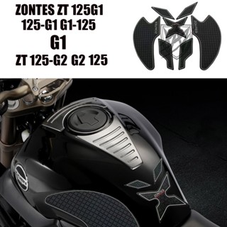 2022 Motorcycle Anti Slip Tankpad Side Gas Knee Grip Traction 3M Decals Tank Pad Stickers For Zontes G1-125 125 G1 G1 12