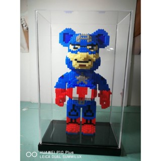 กล่องใส่โมเดลแบร์บริคหมี Bearbrickบล็อคตัวต่อเลโก้ รูปหมี ความสูง36 cm และ ความสูง 55cm