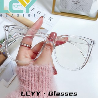 Lcyy ใหม่ แว่นตาสายตาสั้น กันแสงสีฟ้า สีแดง สไตล์เกาหลี เหมาะกับการอ่านหนังสือออนไลน์ ปี 2006