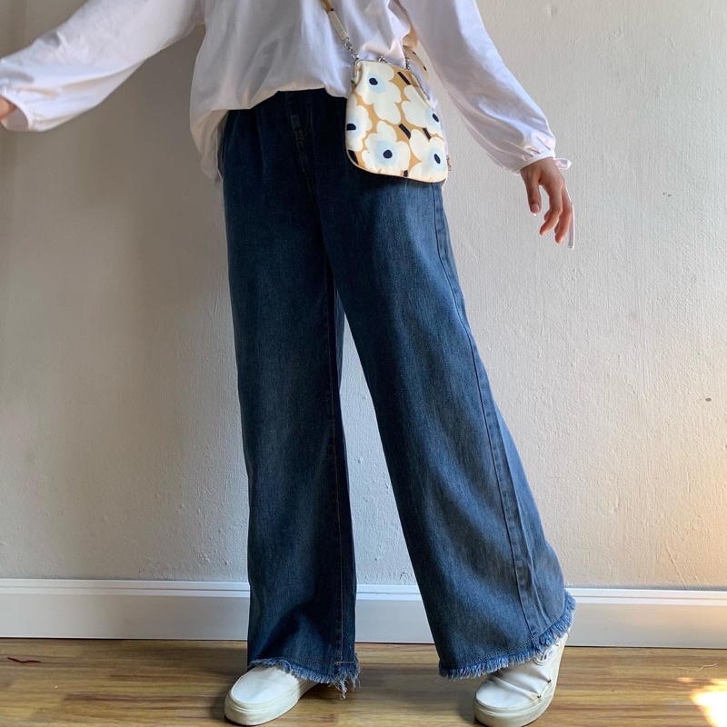 Denim jeans  // size ใหม่🎉 Big size🦕  (N12)/(N13)พร้อมส่งทั้ง2 สีค้า สีเข้ม/สีอ่อน ทรงสวย มากี่รอบก็ไม่เคยพอ☁️🫶🏻 - รูปที่ 4