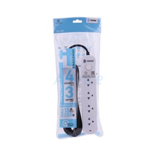 ของพร้อมส่ง  Power Bar TOSHINO CL-43 (3M) White