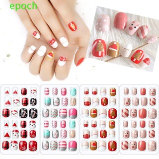 Epoch เล็บปลอม แบบเต็มรูปแบบ DIY สําหรับเด็กผู้หญิง