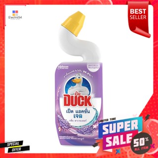 น้ำยาทำความสะอาดฆ่าเชื้อสุขภัณฑ์ เป็ด 500ml LAVENDERLIQUID CLEANING DISINFECTANT TOILET DUCK 500ml LAVENDER