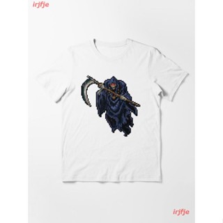 Tee 2022 The Reaper Essential T-Shirt เสื้อยืดพิมพ์ลาย เสื้อยืดอะนิเมะ คอกลม cotton แฟชั่น Unisex