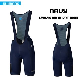 กางเกงปั่นจักรยาน Shimano รุ่น EVOLVE BIB SHORT BLUE